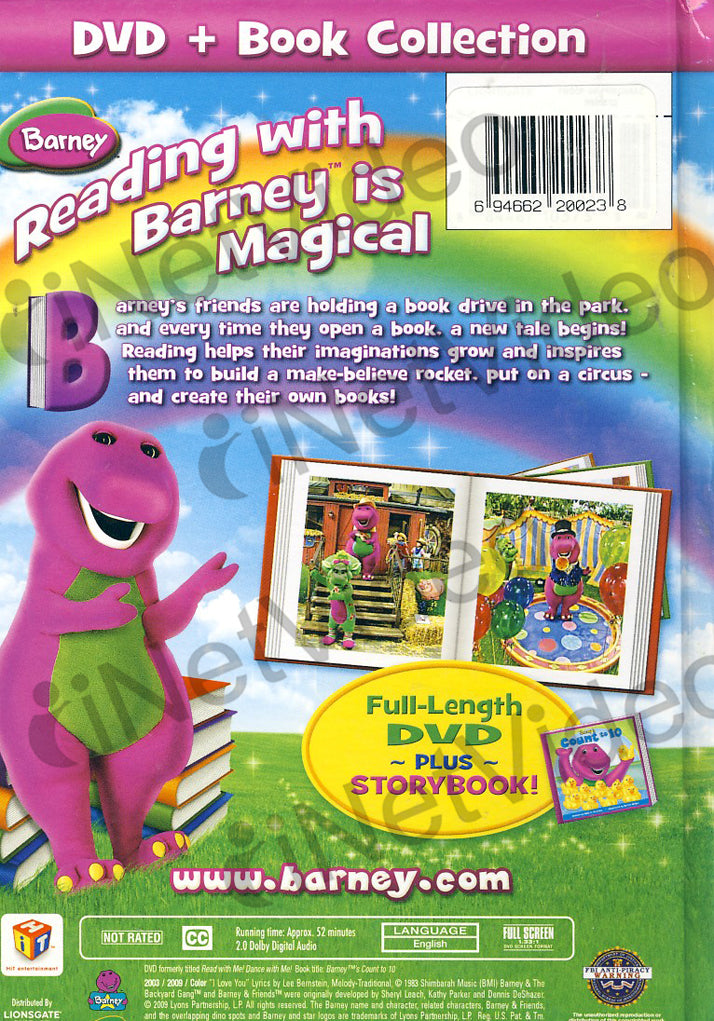 Barney - Book Fair (DVD + Book Collection) on DVD Movie