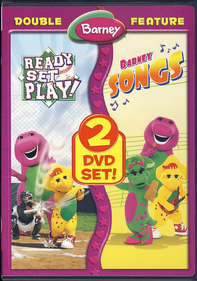 Barney (Ready Set Play!/Barney Songs) (Double Feature) on DVD Movie