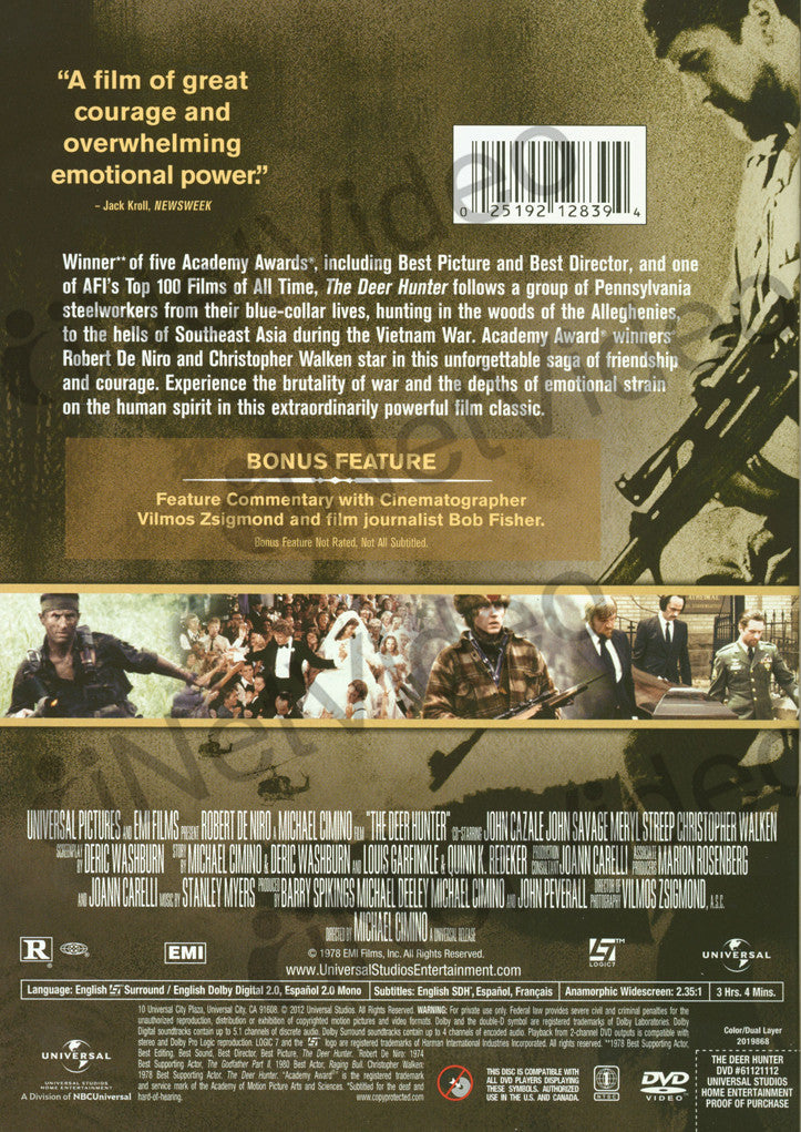 Buy The Deer Hunter DVD GRUV, 55% OFF | www.macsam.com.my