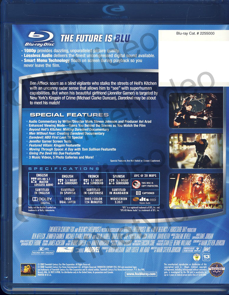 Daredevil (Director's Cut)(Blu-ray) on BLU-RAY Movie