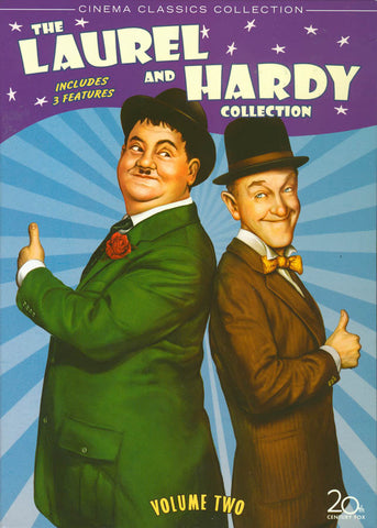 Laurel and Hardy Collection - Vol. 2 (Boxset) on DVD Movie