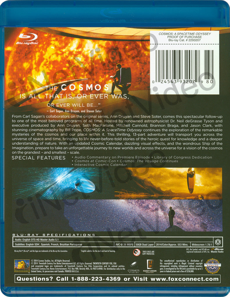 cosmos a spacetime odyssey movie