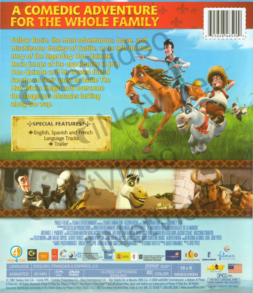 Donkey X Blu Ray On Blu Ray Movie