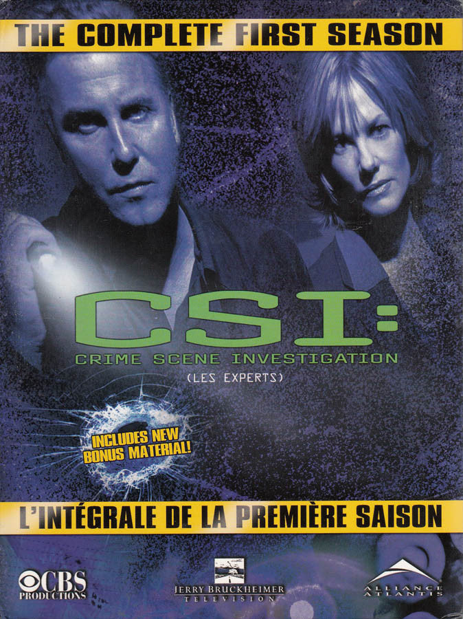 CSI - Crime Scene Investigation - The Complete First Season (1)(Bilingual)  (Boxset) on DVD Movie