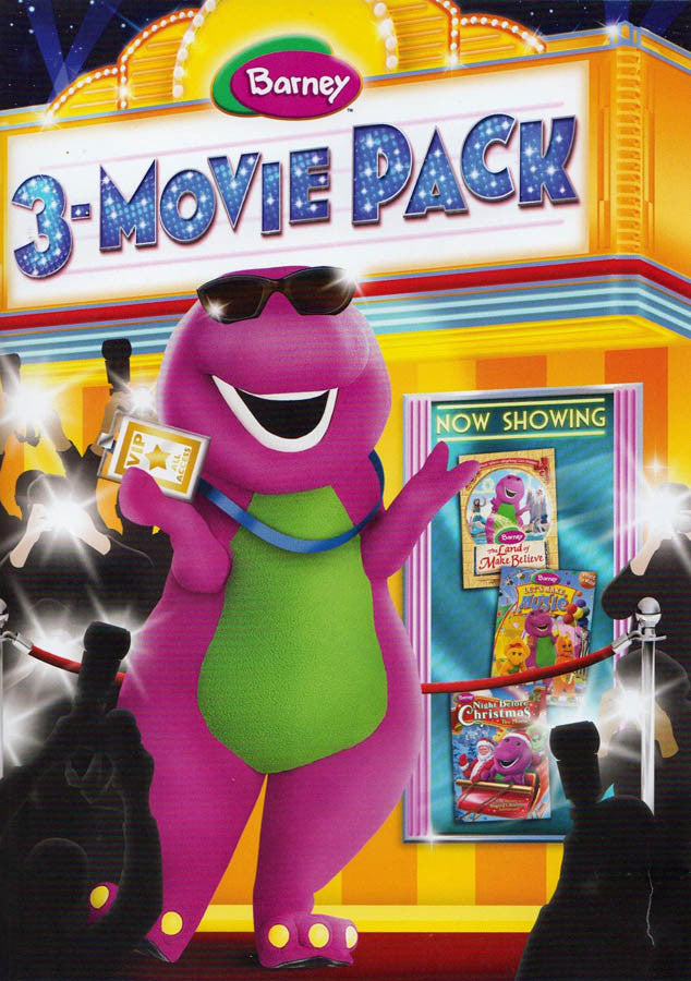 barney dvd 3 pack