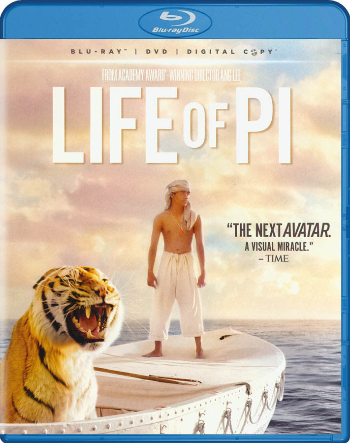 Life Of Pi Blu Ray Dvd Digital Copy Blu Ray On Blu Ray Movie