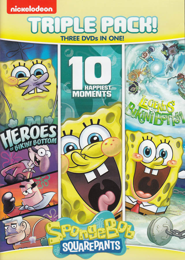 Spongebob Squarepants Dvd Heroes