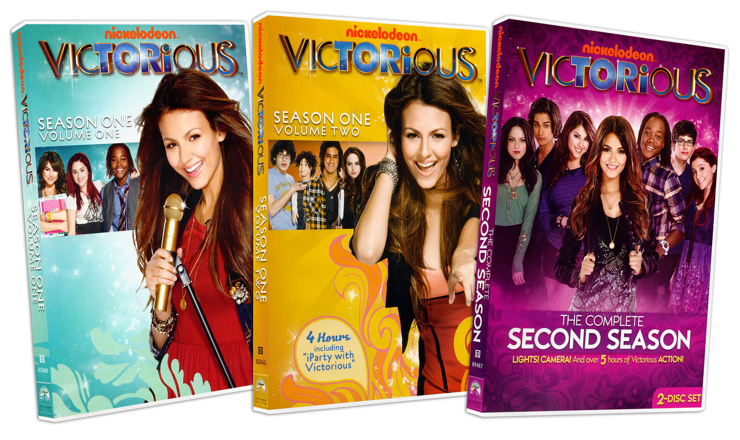 Victorious (Season 1 Volume 1 & 2 - Season 2) (Boxset) on DVD Movie
