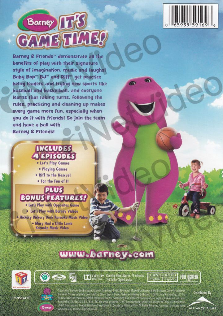 Barney Dvd Cover 2005