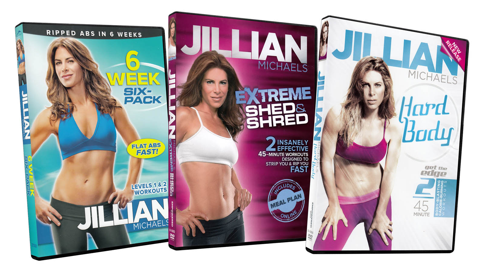 Jillian Michaels (6 Week Six-Pack / Extreme Shed and Shred / Hard