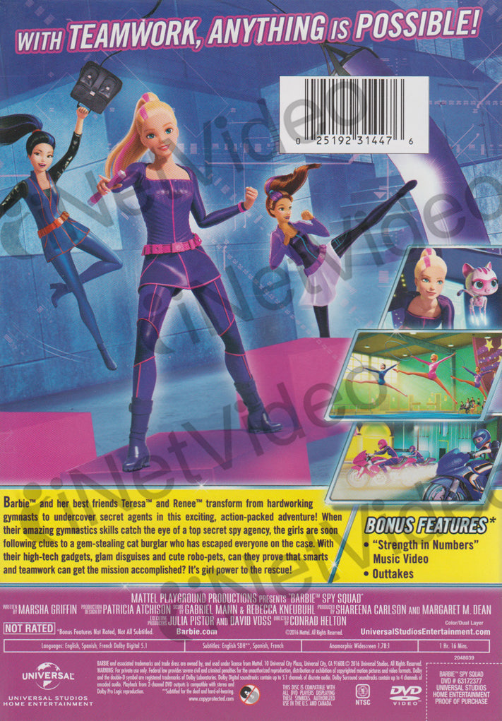 barbie spy squad full movie youtube in english