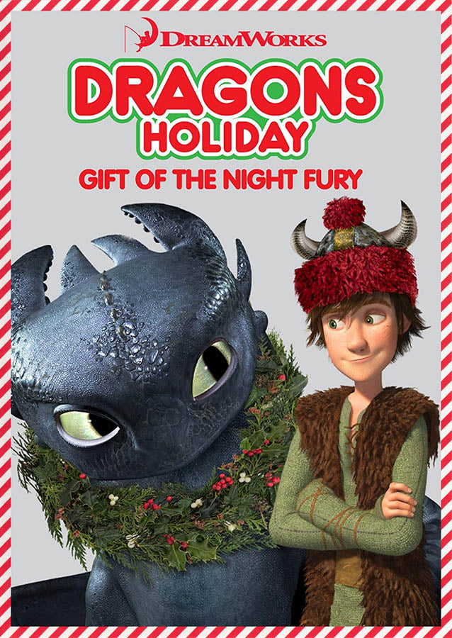 Dragons Holiday T Of The Night Fury Christmas Special On Dvd Movie