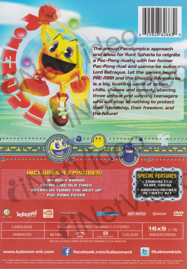 pac man ghostly adventures script