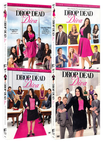 Drop Dead Diva 1-4 Season) (Boxset) on DVD Movie