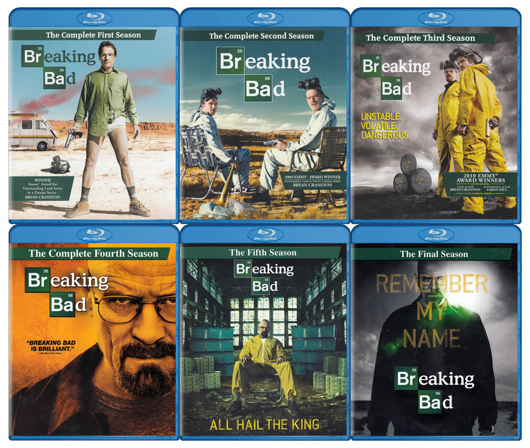 Breaking Bad : The Complete Season 1-6 (Blu-ray) (6-Pack) (Boxset) on BLU- RAY Movie