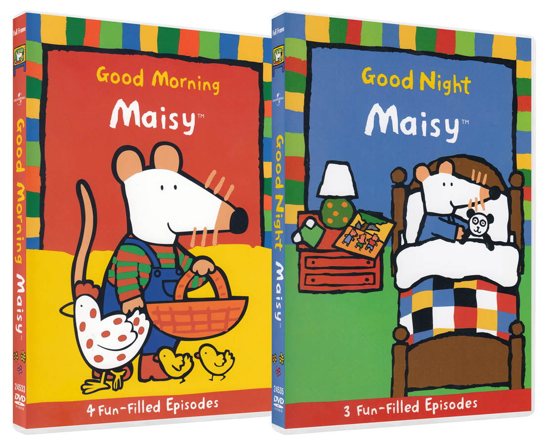 Maisy Pack (Good Morning / Good Night) (2-Pack) (Boxset) on DVD Movie