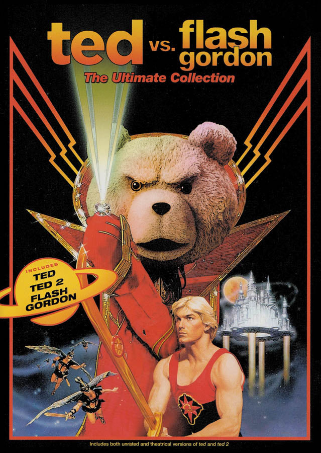 Ted Vs Flash Gordon The Ultimate Collection Ted Ted 2 Flash Gordon On Dvd Movie