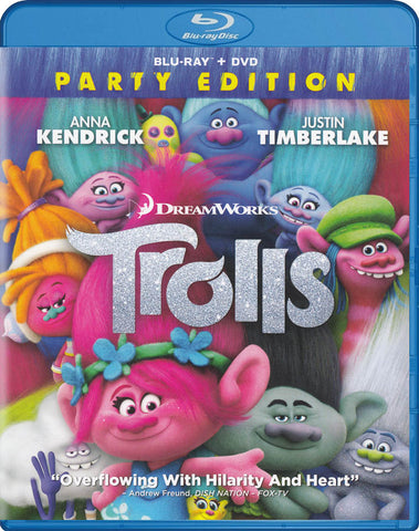 Trolls (Blu-ray + DVD) (Blu-ray) on BLU-RAY Movie