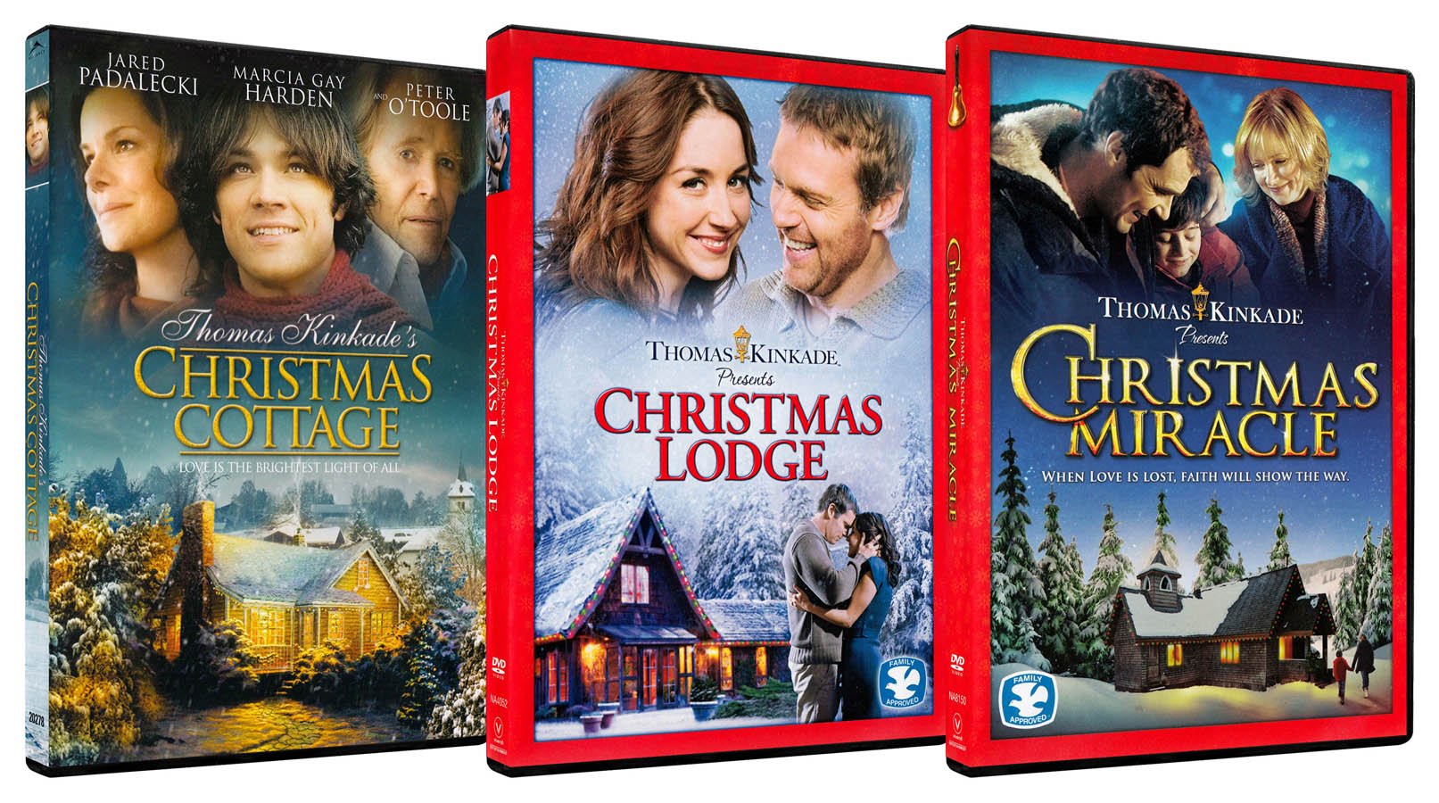Thomas Kinkade Presents Christmas Lodge DVD Erin Karpluk Michael Shanks New