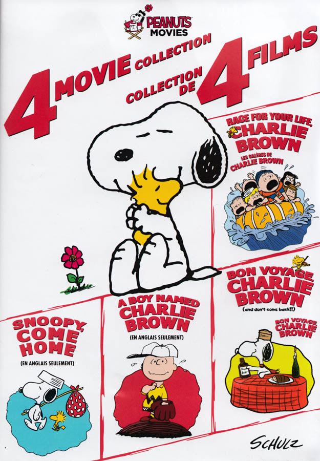Peanuts 4 Movie Collection Bilingual On Dvd Movie