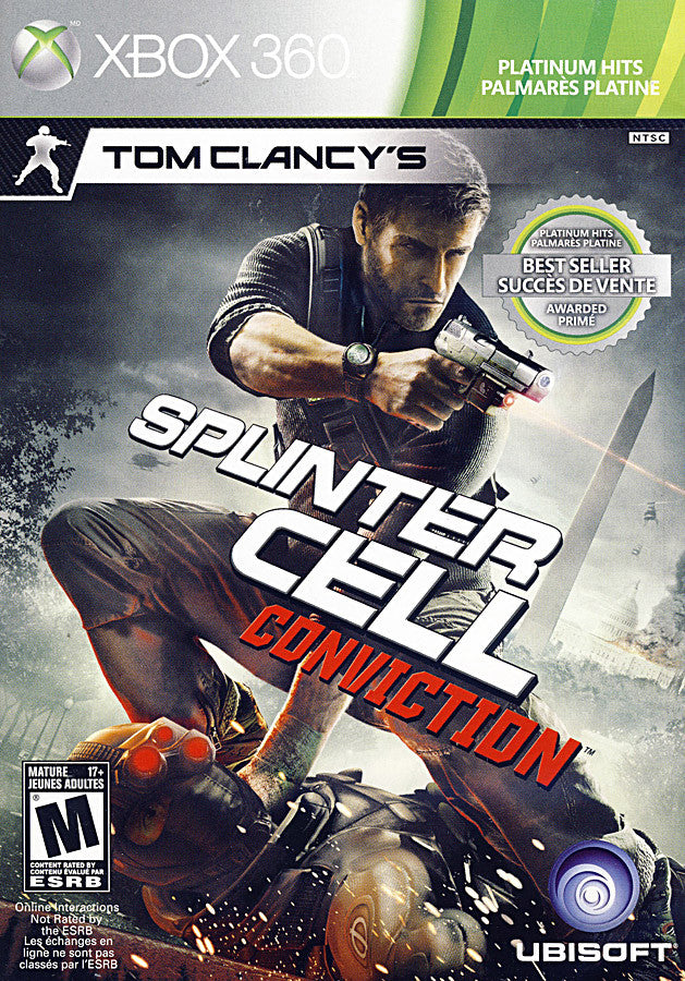 Tom Clancy's Splinter Cell: Conviction Xbox 360 Box Art Cover by matty16