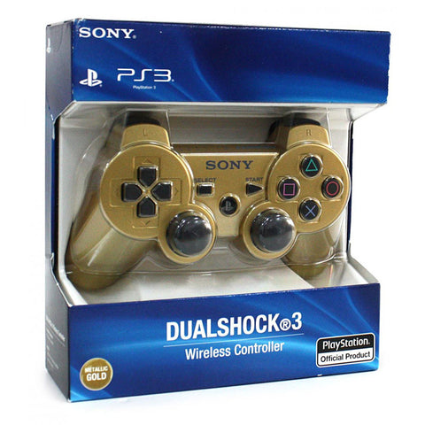 PlayStation 3 Dualshock 3 Wireless Controller - Metallic Gold (English) (PLAYSTATION3) on PLAYSTATION3 Game