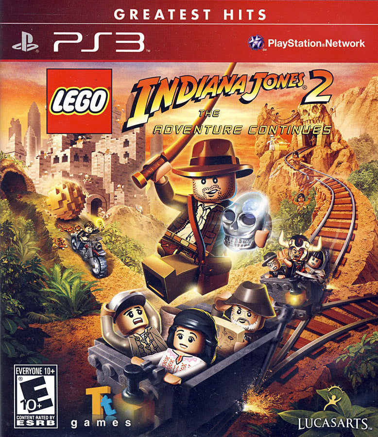 Jogo Lego Indiana Jones 2 A Aventura Continua PS3 Usado - Meu Game Favorito