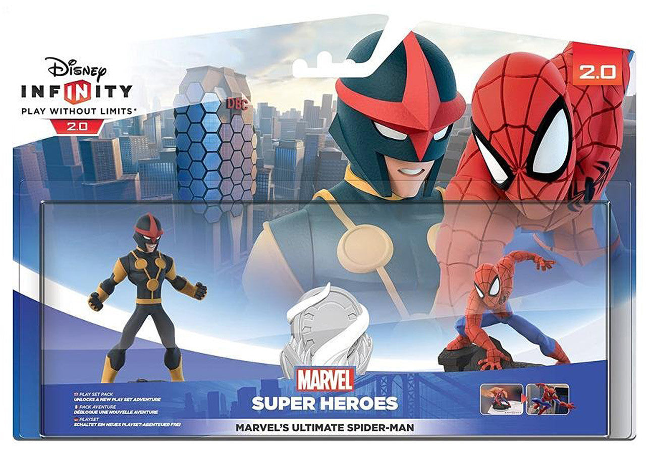 Disney Infinity  Edition - Marvel The Ultimate Spider-Man Figure pack ( Spider-Man / Nova) (Europe (TOYS) on TOYS Game
