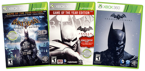 batman arkham asylum game of the year edition xbox 360
