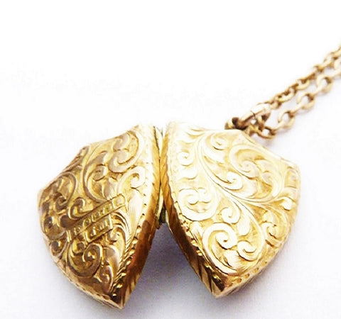 Henri Multi Heart Locket Necklace | Ben-Amun Jewelry