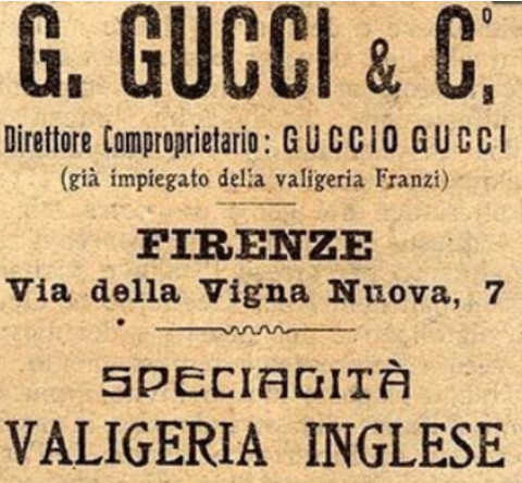 Gucci A Brief History – The Vintage Compact Shop