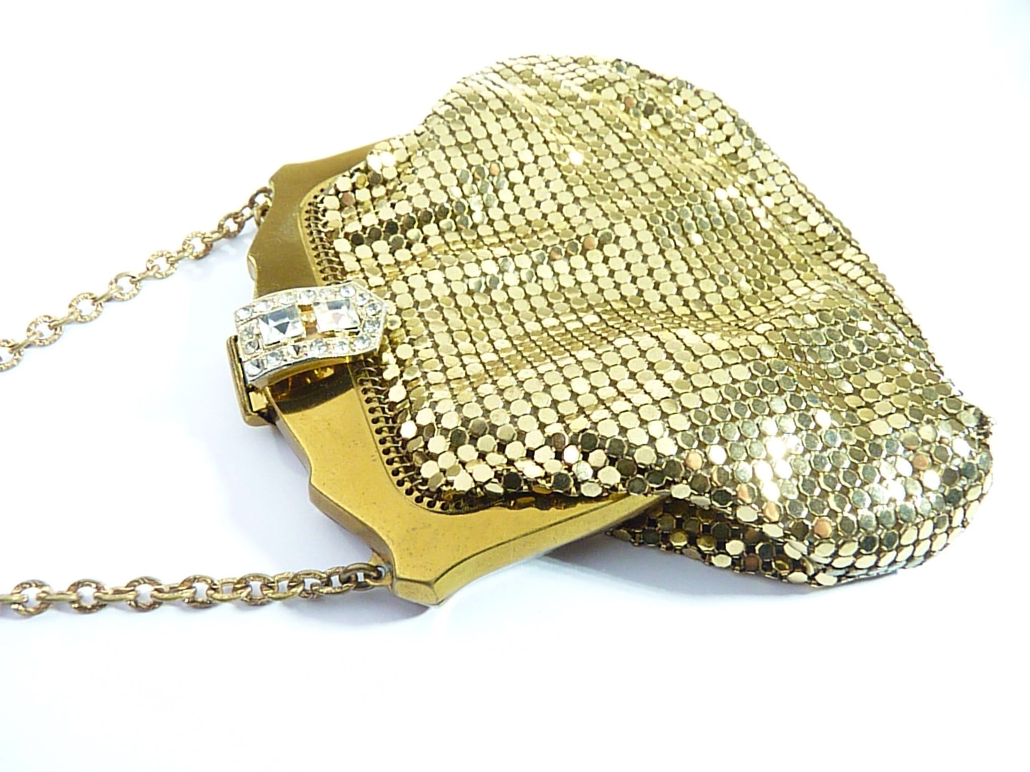 vintage gold bag