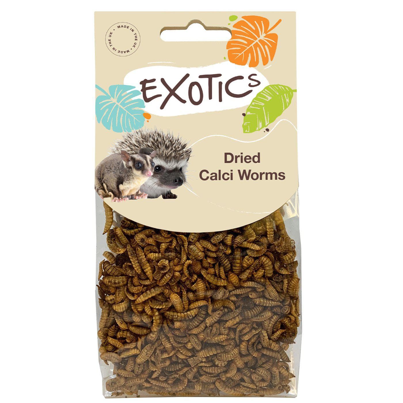 Exotics Dried Calci Worms – Natures Grub