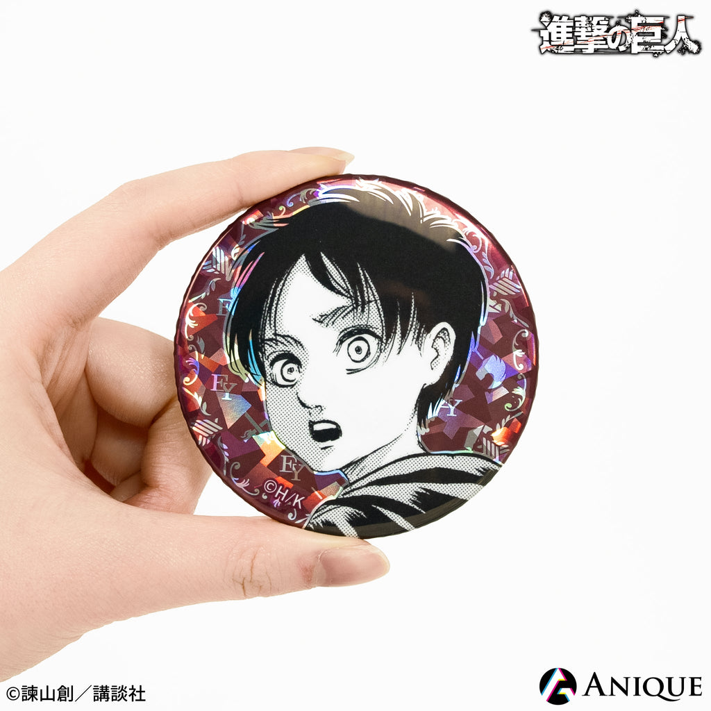 進撃の巨人』anique 購入特典 缶バッジ エレン - ピンズ・ピンバッジ