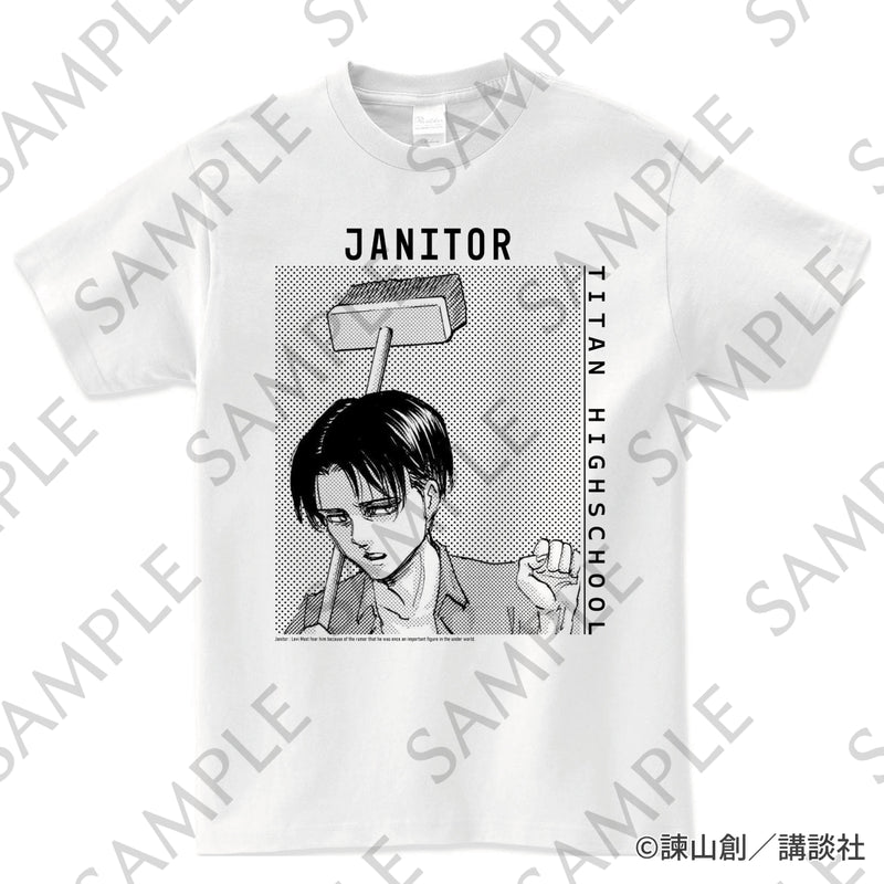 進撃の巨人 アニーク オンライン展覧会 リヴァイ TシャツLサイズ 