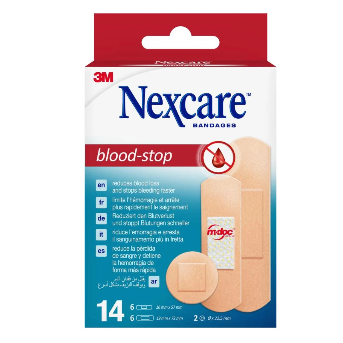  NEXCARE Blood-Stop laastari lajitelma 14 kpl