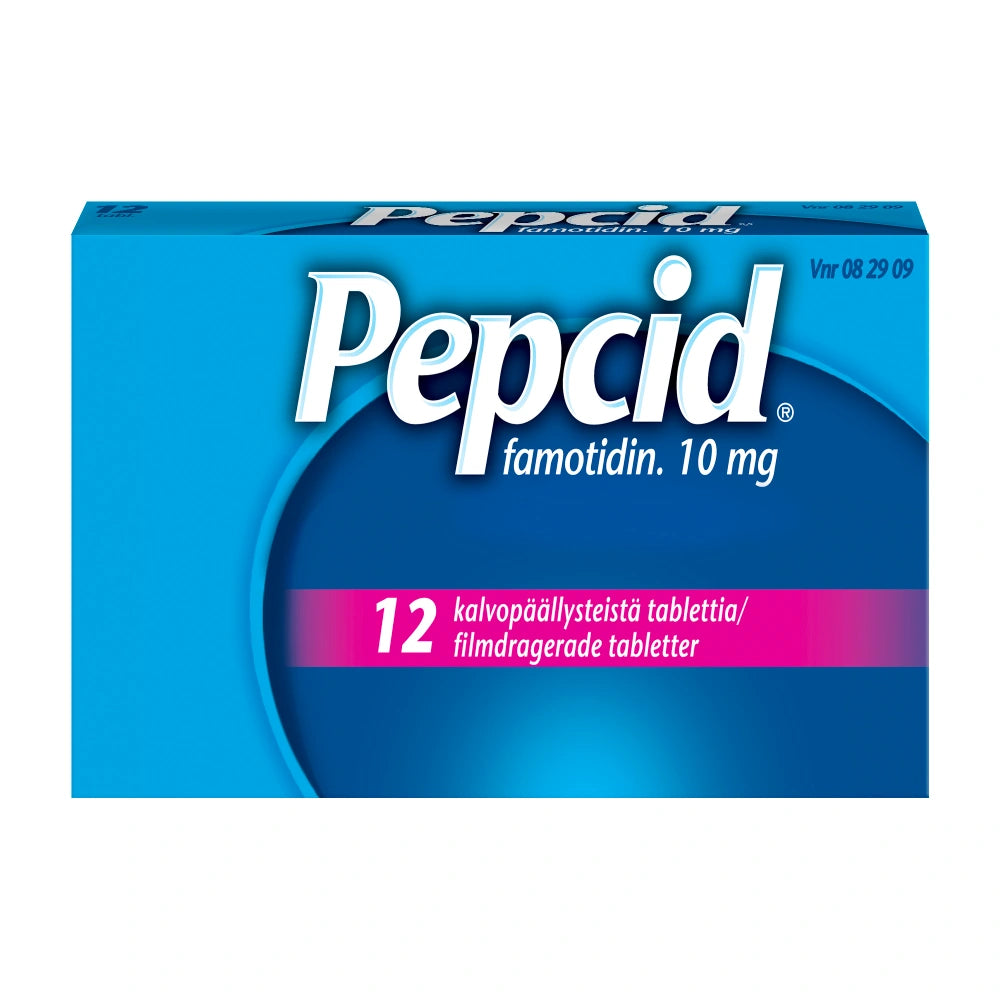  PEPCID 10 mg tabletti, kalvopäällysteinen