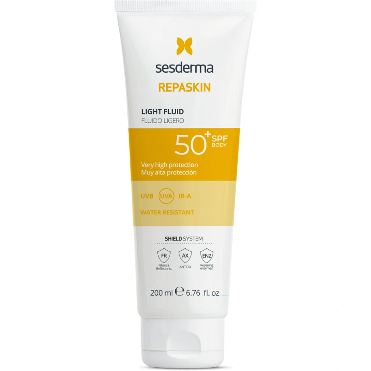 SESDERMA Repaskin Light Fluid SPF50+ 200 ml