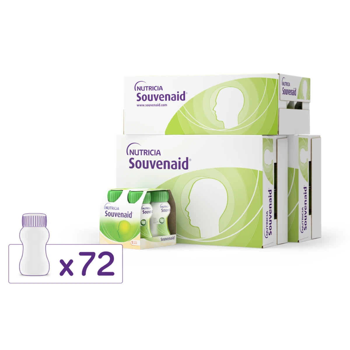  SOUVENAID vanilja 72x125 ml ravintovalmiste