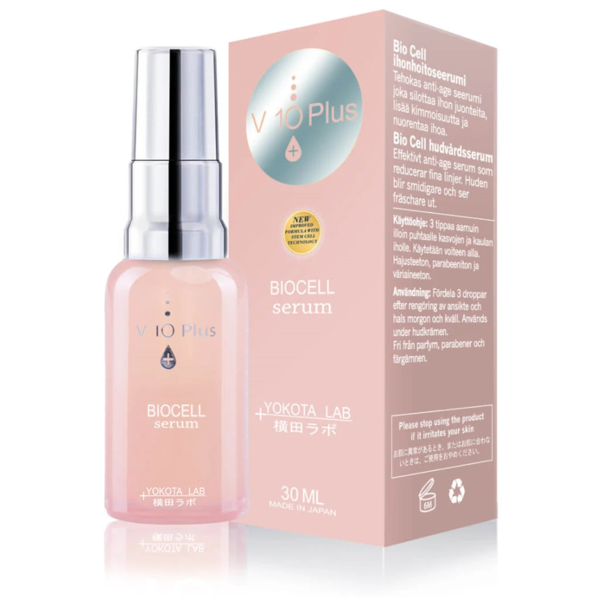  V10PLUS Biocell Serum kasvoseerumi 30 ml