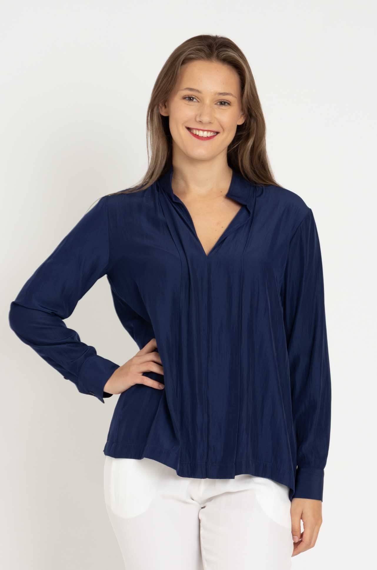 Mela Purdie - Bevel Neck Shirt