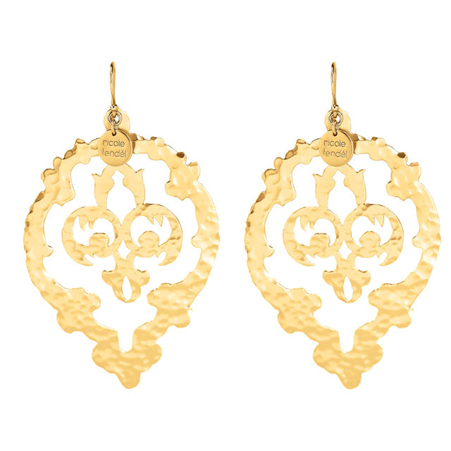 Nicole Fendel - Zahara Earring in Gold