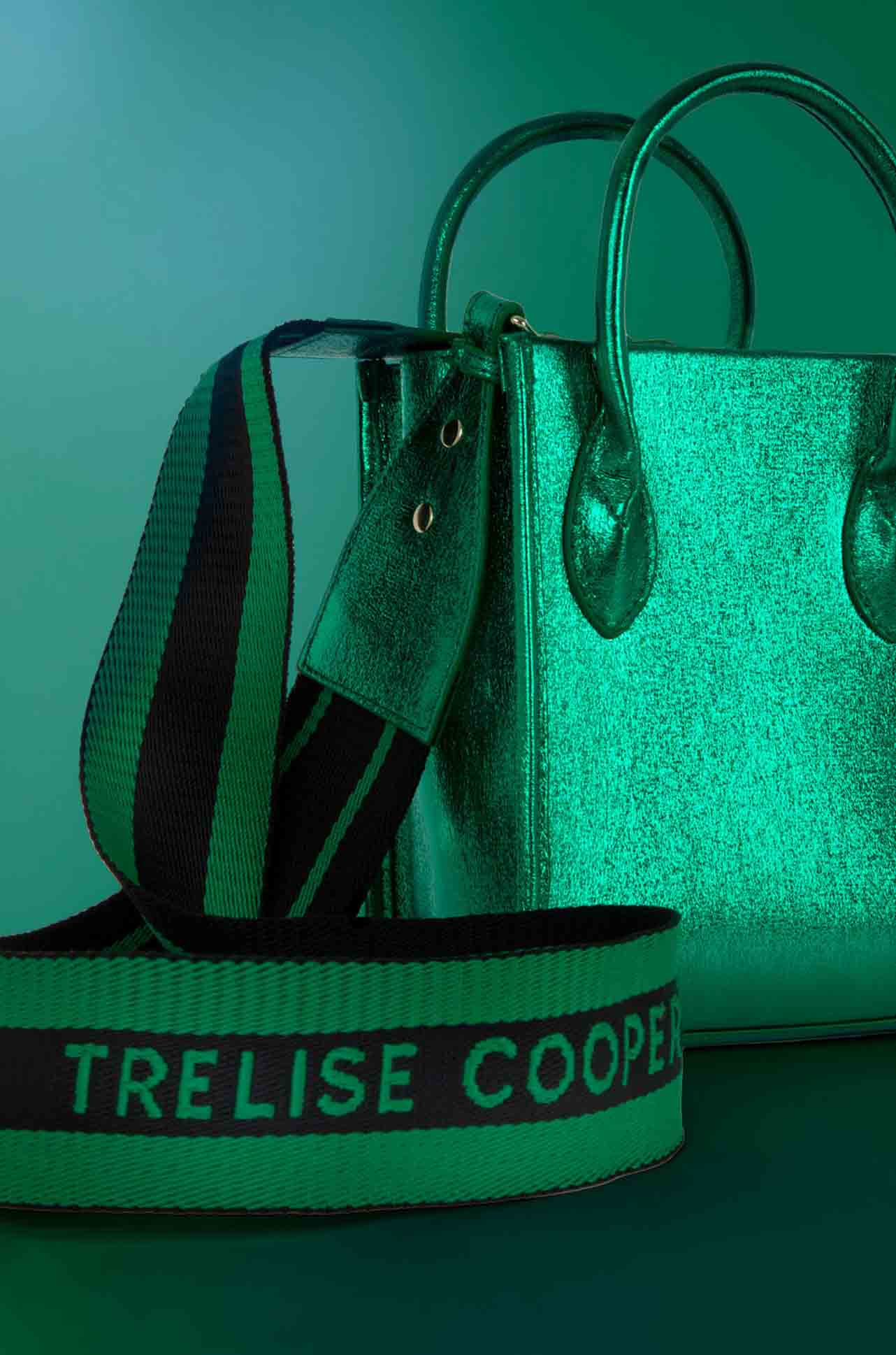 Trelise Cooper - Crushing On You Mini Tote in Green Metallic