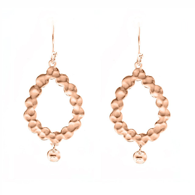 Nicole Fendel - Demi Earrings in Rose Gold