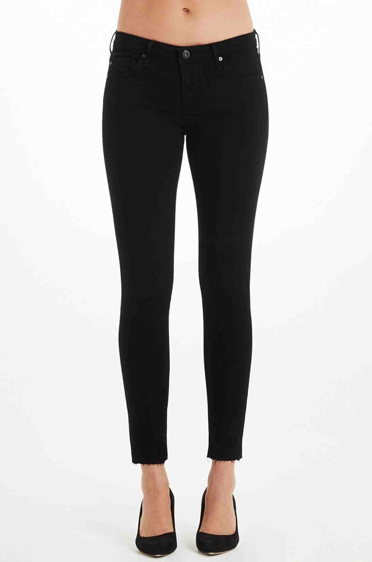 AG Jeans - Farrah Skinny Ankle in Black Ink