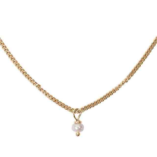 Nicole Fendel - Fine Necklace in Freshwater Pearl & Gold