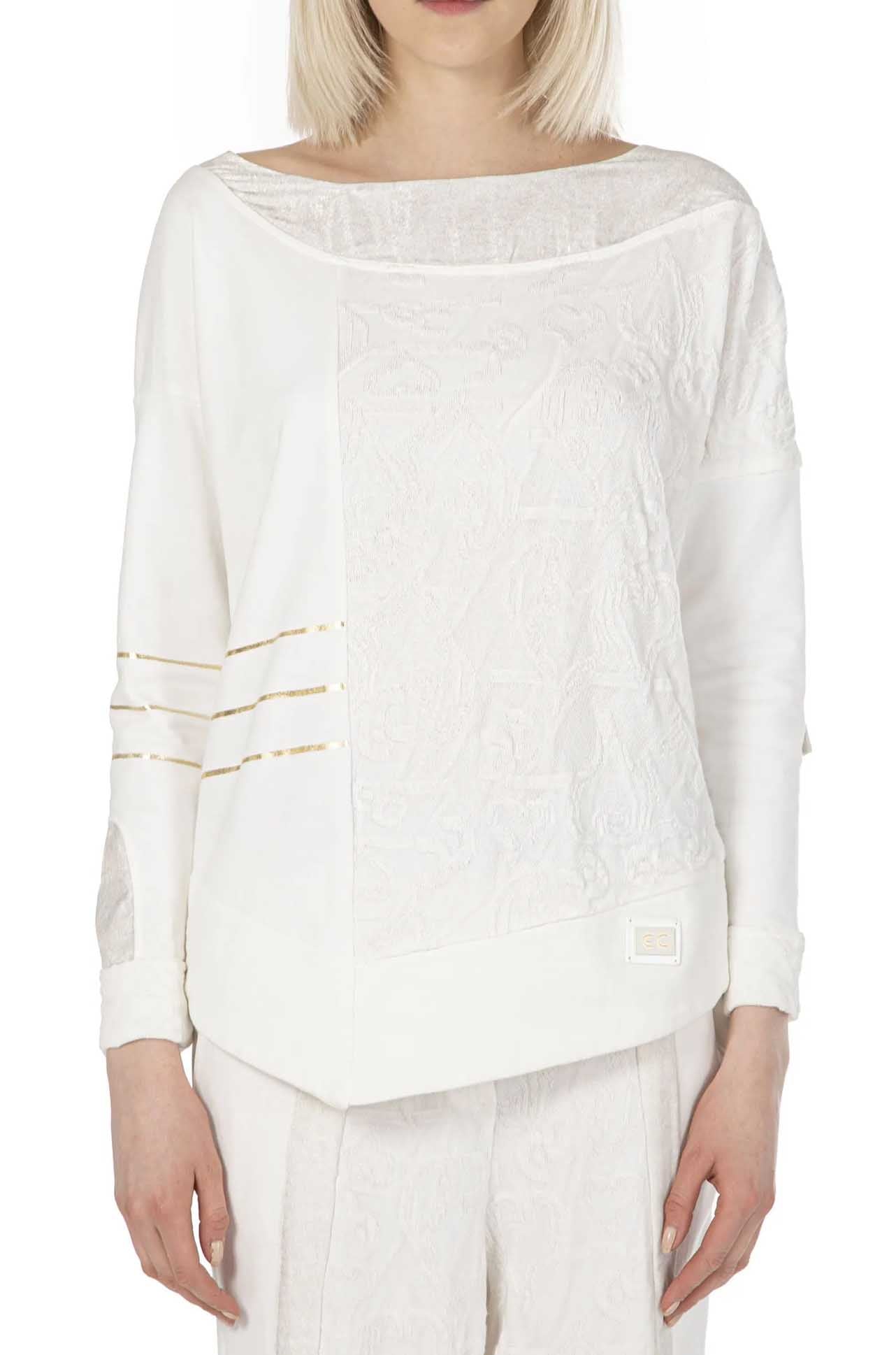 Elisa Cavaletti - Foil Trim Top