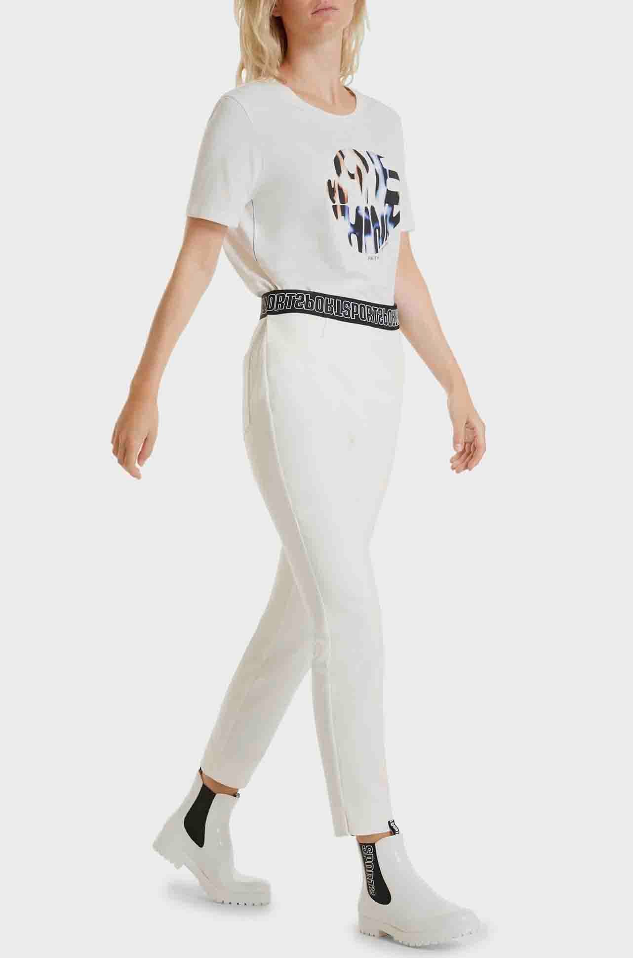 Marc Cain - Logo Waistband Pant