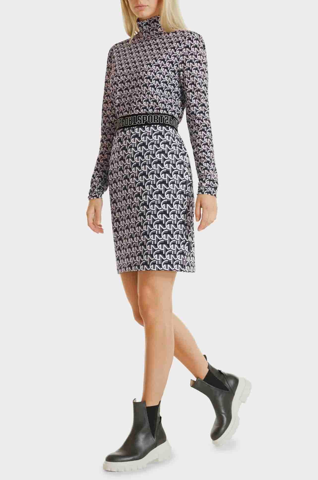 Marc Cain - Logo Waistband Skirt