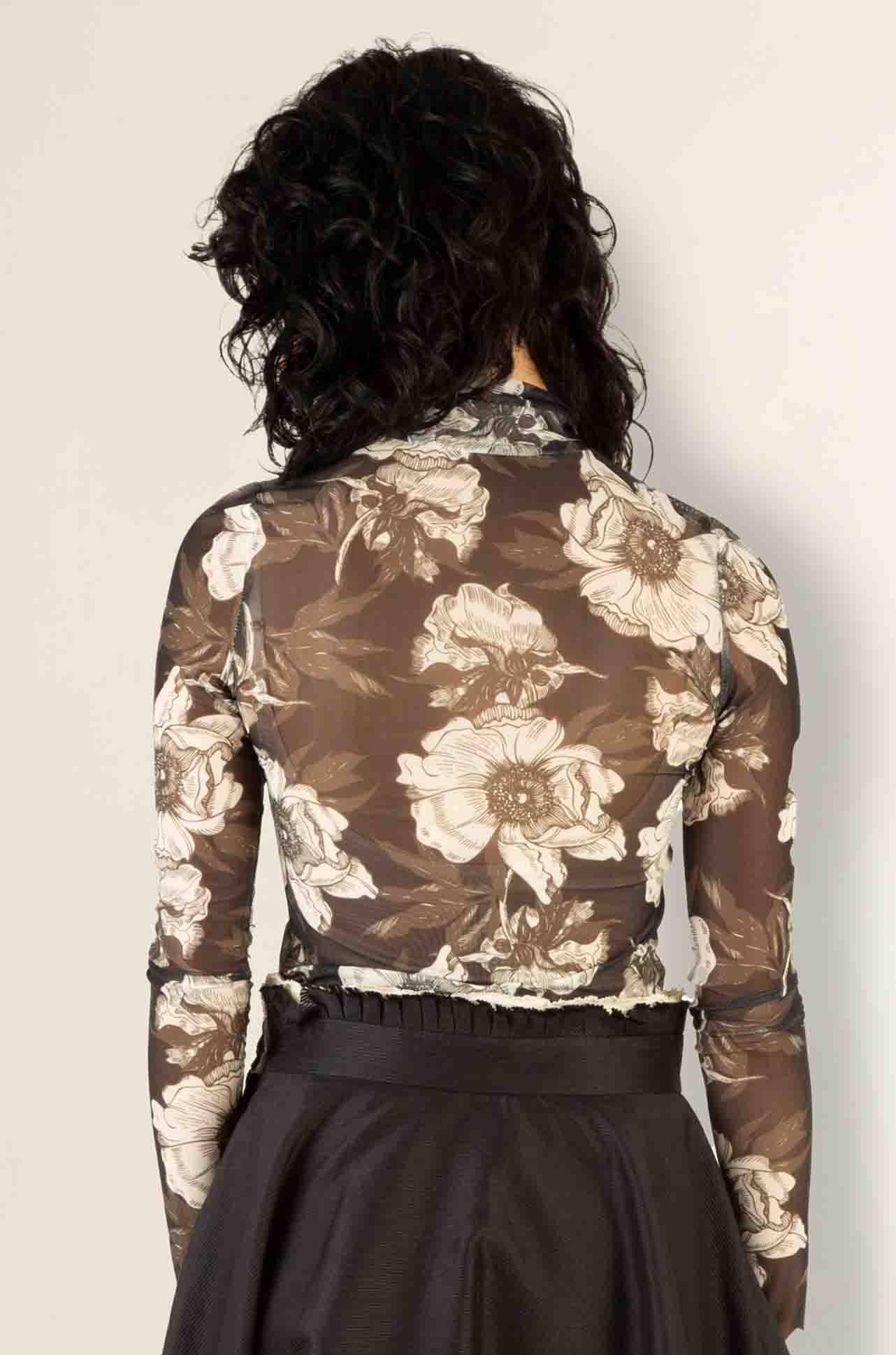 Trelise Cooper - Mesh With Me Neck Of The Woods Top in Vintage Floral